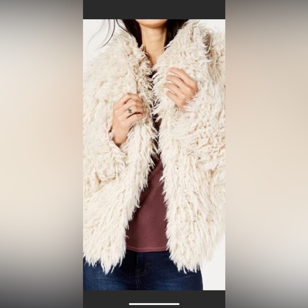 ☘️ Lucky Brand Faux Fur “Shag” Jacket ☘️